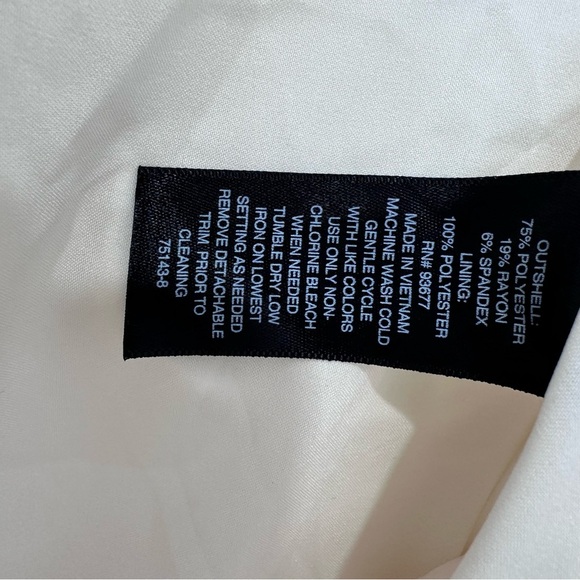 Worthington Cream Women's Trousers with Belt - Picture 9 of 10